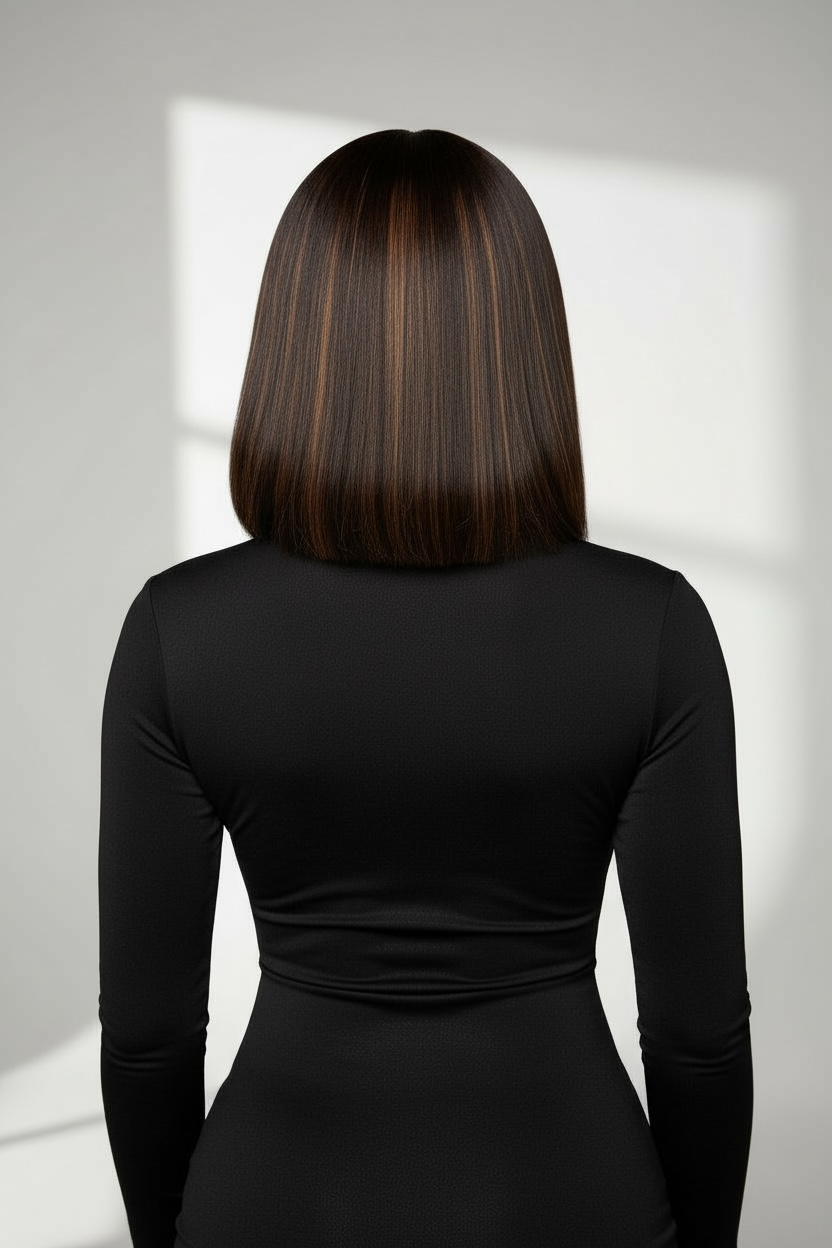 Raw Hair Luxury – Lisse Highlight – 16” – HD Lace – 200% Density