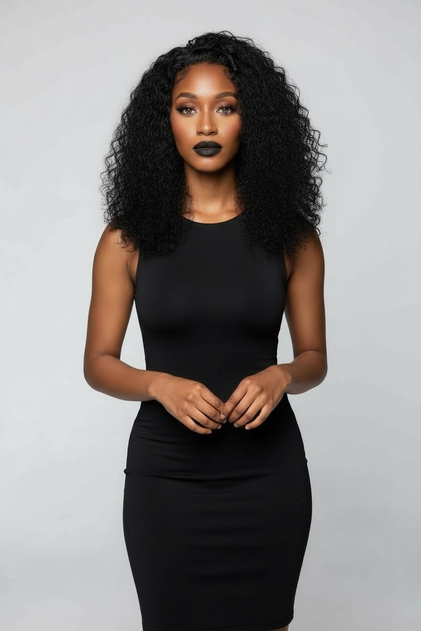 Raw Hair luxury- Water wave - 14"- HD Lace - 200% Density