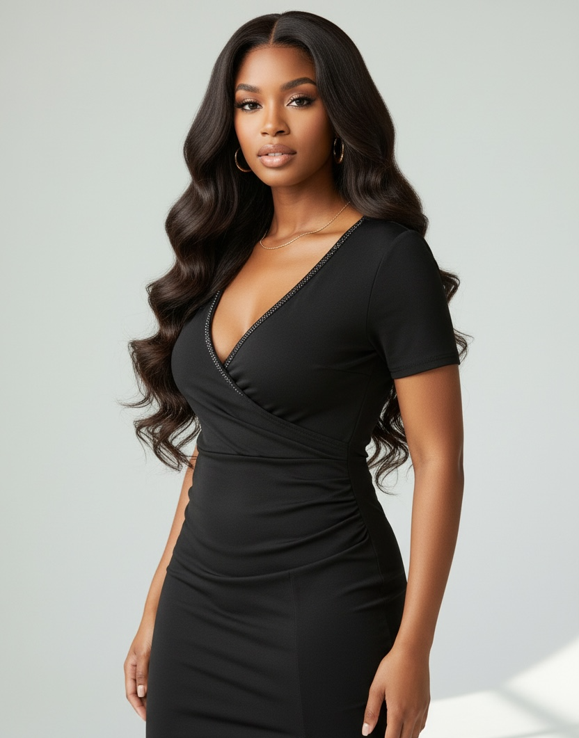 Raw Hair Body wave luxury - 30" - HD Lace - 200% Density