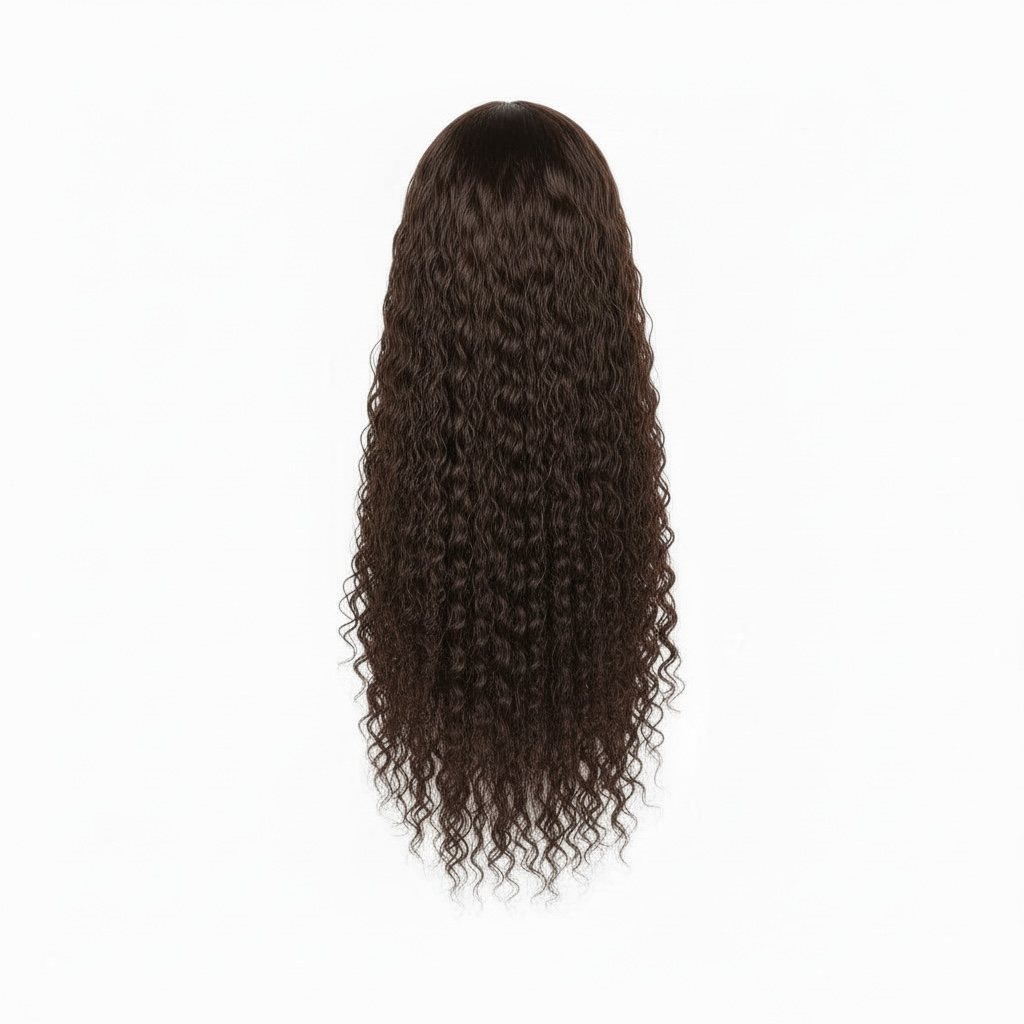 Raw Hair Luxury – Spanish Curly Brun – 26” – HD Lace – 200% Density
