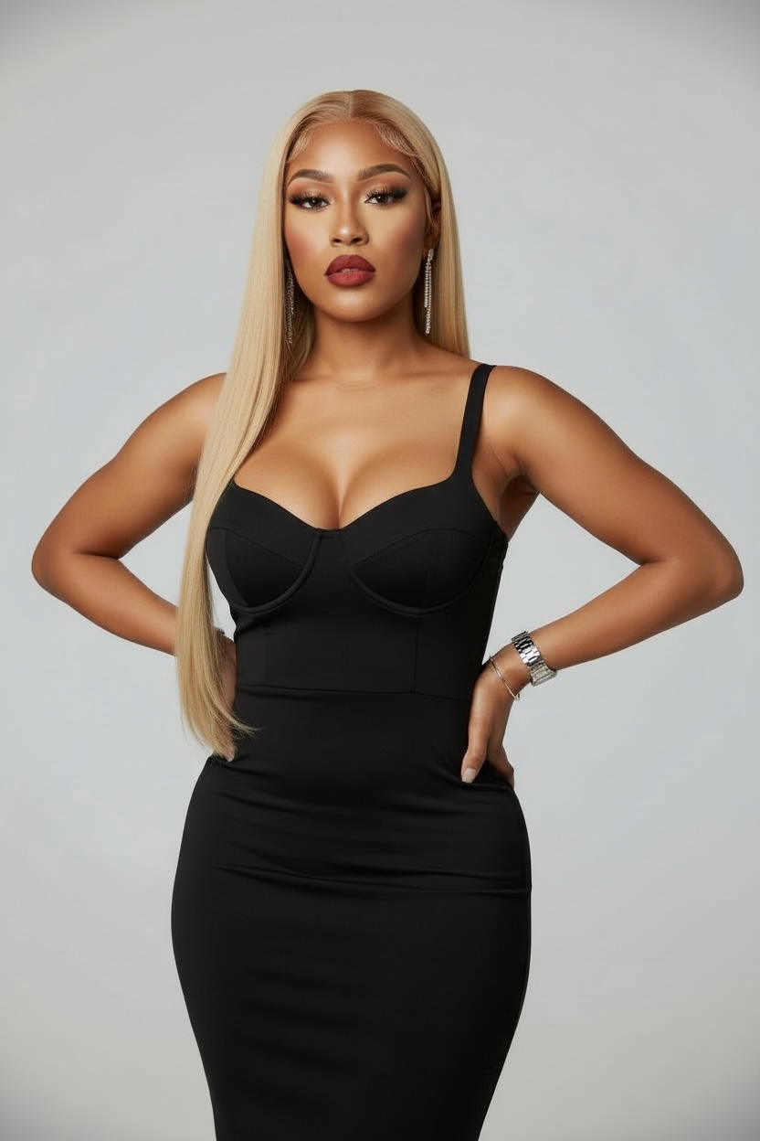 Raw Hair luxury – Honey Blonde – 22” – HD Lace – 200% Density